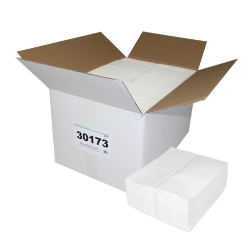 Brotex® Mars 60, 900 Tücher, Airlaid Wischtücher, glatte Oberfläche, weiß, Zellstoff, 30x38 cm, 900 Tücher (Art. 30173)