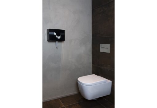 Toilettenpapierspender Celtex, Megamini, schwarz, Kunststoff (Art. 90881) – Bild 3