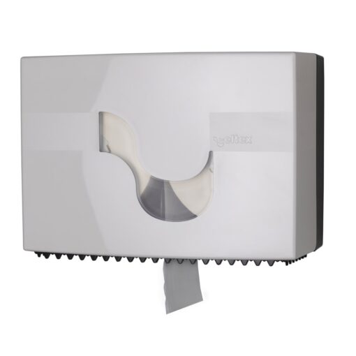 Toilettenpapierspender Celtex, Megamini, weiß, Kunststoff (Art. 90891)