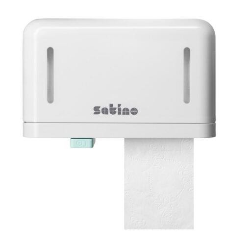 Toilettenpapierspender Satino, weiß, Kunststoff, MT1-kompatibel (Art. 90929)