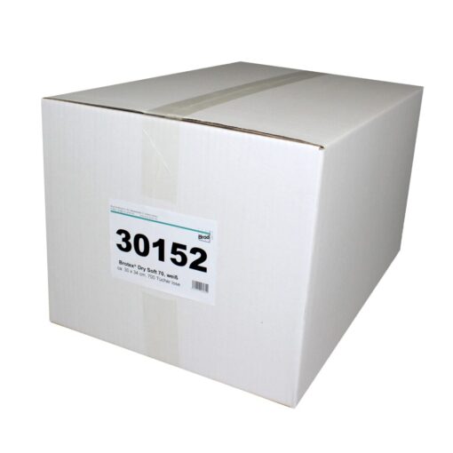 Brotex® Dry Soft 70, 700 Tücher, Airlaid Wischtücher, einseitig geprägt, weiß, Zellstoff, 30x34 cm (Art. 30152) – Bild 4