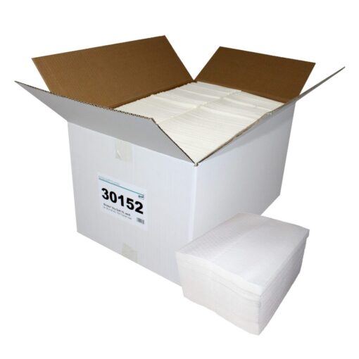 Brotex® Dry Soft 70, 700 Tücher, Airlaid Wischtücher, einseitig geprägt, weiß, Zellstoff, 30x34 cm (Art. 30152)
