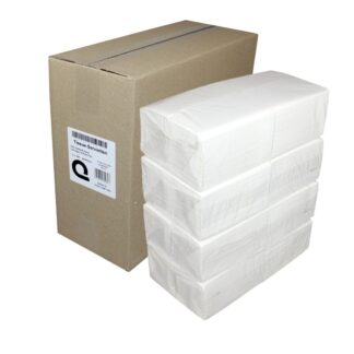 Servietten Huchtemeier, 2-lagig, weiß, Zellstoff, 32,5x32,5 cm, 1/8 Falz, 4x250=1000 Stück