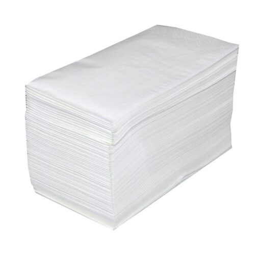 Servietten Huchtemeier, 2-lagig, weiß, Zellstoff, 32,5x32,5 cm, 1/8 Falz, 4x250=1000 Stück (Art. 90608N) – Bild 3
