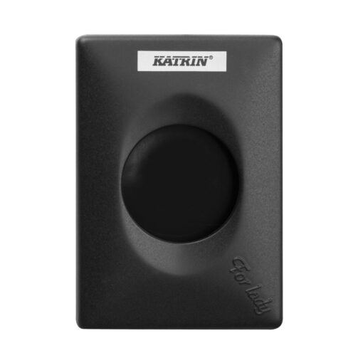 Hygienebeutelspender Katrin, schwarz, Kunststoff (Art. 90896)