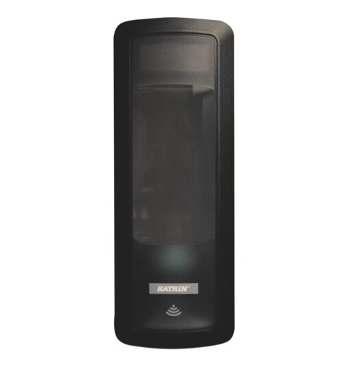 Seifenspender Katrin Touchfree, 500 ml, schwarz Kunststoff (Art. 90997)