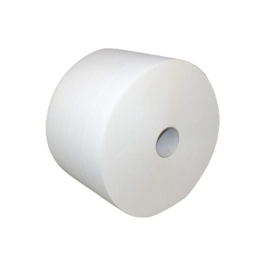 Putztuchrolle Brod 1500, 2-lagig, weiß, Zellstoff, ca. 24x34 cm, 510 m, perforiert, 2 Rollen (Art. 30232-1) – Bild 4