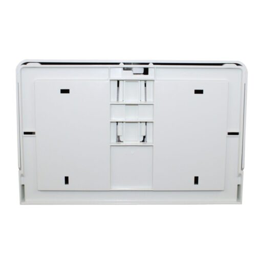 Toilettenpapierspender racon® Classic Twins Side, Kunststoff, weiß, für 2 Kleinrollen (Art. 90859) – Bild 3