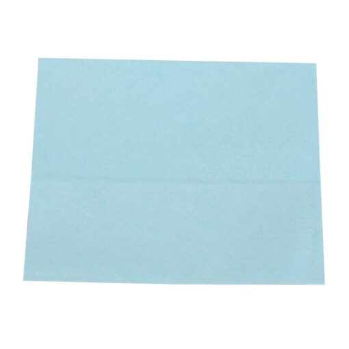 Spunlace Universal-Wischtücher, 500 Tücher, blau, glatte Oberfläche, Zellstoff/Polyester, 30x38 cm, 10x50=500 Tücher (Art. 30030) – Bild 4