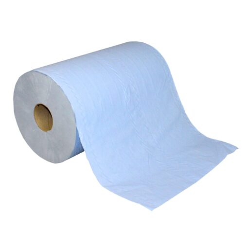 Putztuchrolle Metsä XXL, 1000 Blatt, 2-lagig, blau, Zellstoff, 38x36, 360 m, perforiert, 2 Rollen (Art. 30400) – Bild 4