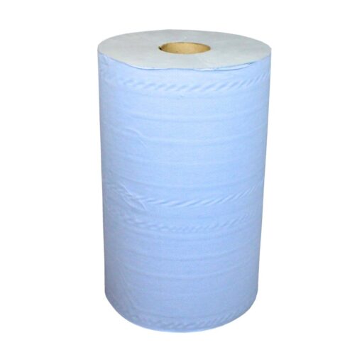 Putztuchrolle Metsä XXL, 1000 Blatt, 2-lagig, blau, Zellstoff, 38x36, 360 m, perforiert, 2 Rollen (Art. 30400) – Bild 5