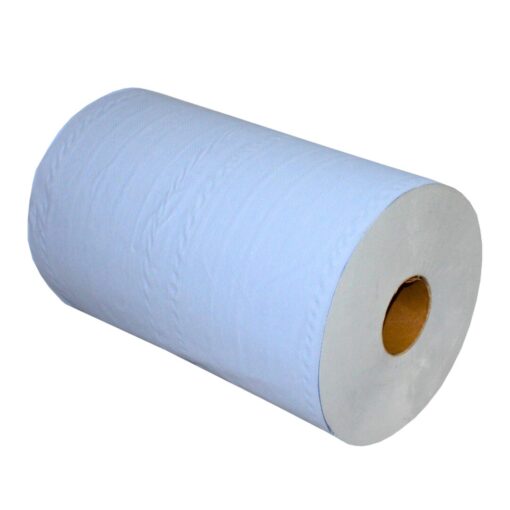 Putztuchrolle Metsä XXL, 1000 Blatt, 2-lagig, blau, Zellstoff, 38x36, 360 m, perforiert, 2 Rollen (Art. 30400) – Bild 6