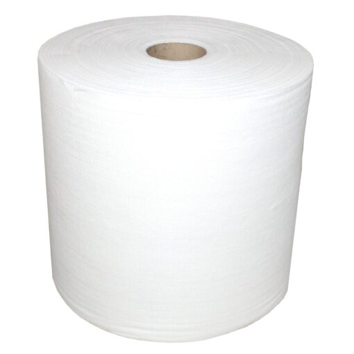 NOWOLIN® Extra 65, Universaltücher mit Textilcharakter, 500 Blatt, Lochstruktur, weiß, Viskose, 30x38 cm, 1 Rolle (Art. 31005) – Bild 5