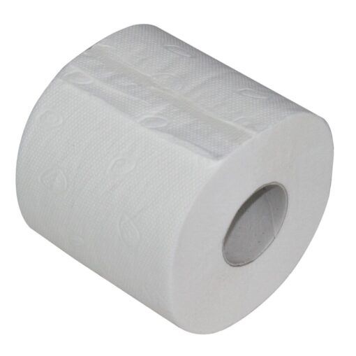 Toilettenpapier Paperdi, 2-lagig, naturweiß, 250 Blatt, 8x8=64 Rollen (Art. 90630-2) – Bild 2