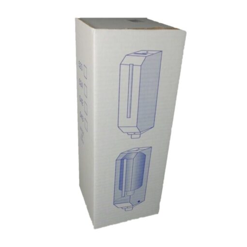 Seifenspender universal, für 500/950ml / mit Leerkartusche, weiß, Kunststoff (Art. 90975) – Bild 3