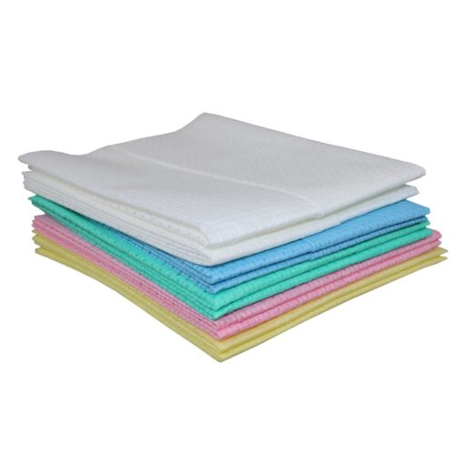 NOWOLIN® Extra Plus Lavette 80, Universaltücher mit Textilcharakter, Lochstruktur, bunt, Viskose/Polyester, 50×38 cm, 10 Tücher (Art. 31029-1) – Bild 6