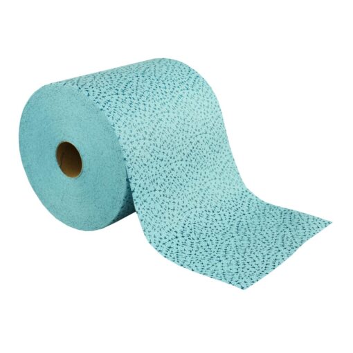 Polypropylen Spezialwischtuchrolle, 500 Blatt, schwammähnlich, blau, 32x35 cm, 1 Rolle (Art. 37167) – Bild 7
