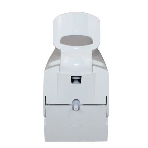 Seifen-u. Desinfektionsmittelspender Hospital, Ellenbogenhebel, Kunststoff weiß, 1000 ml (Art. 70050) – Bild 5