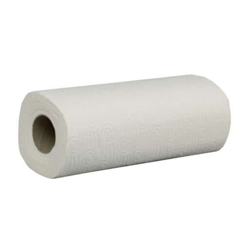 Küchenrolle Huchtemeier, 3-lagig, 50 Blatt, hochweiß, Zellstoff, 25x22,4 cm, 8x4=32 Rollen (Art. 90656-1) – Bild 6