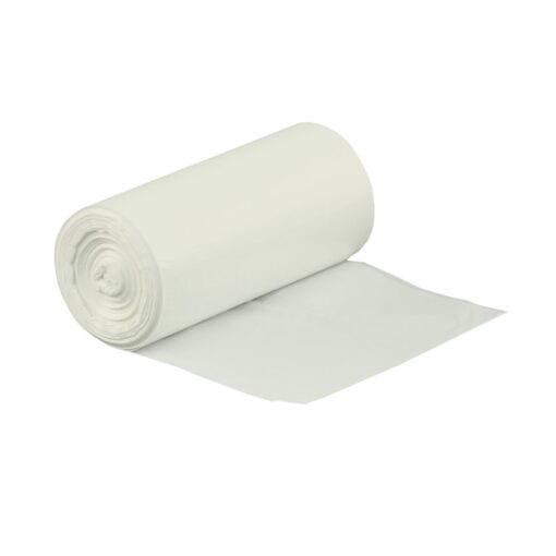 Abfallbeutel für Treteimer, weiß, 30 Liter, 500×600 mm, 10 µ, 20 Rollen a 50 Stück= 1000 Stück im Karton (Art. 91301) – Bild 5