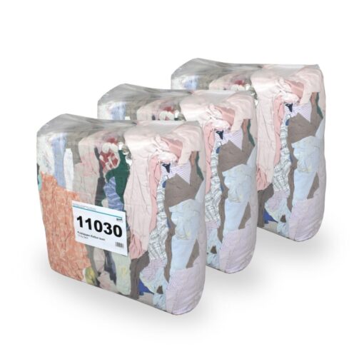Kattun-Putzlappen, bunt, Baumwolle-Polyester, 10 kg (Art. 11030) – Bild 4