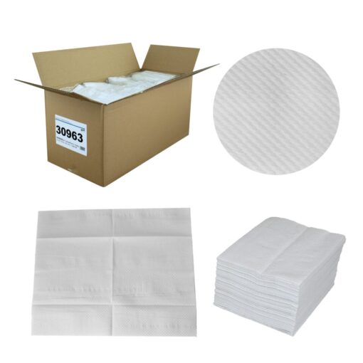 NOWOZELL® Wischtücher, 1.000 Lagenzellstofftücher, 3-lagig, natur, Recyclingpapier, 28x34 cm, 20x50=1.000 Tücher im Karton (Art. 30963) – Bild 7