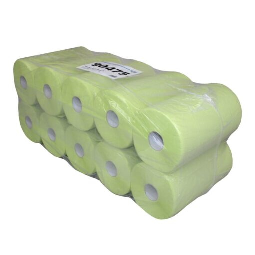 Handtuchrolle Brod 70, 2-lagig, grün, Zellstoff, 23 cm breit, 70 m, unperforiert, 10 Rollen (Art. 90475) – Bild 6