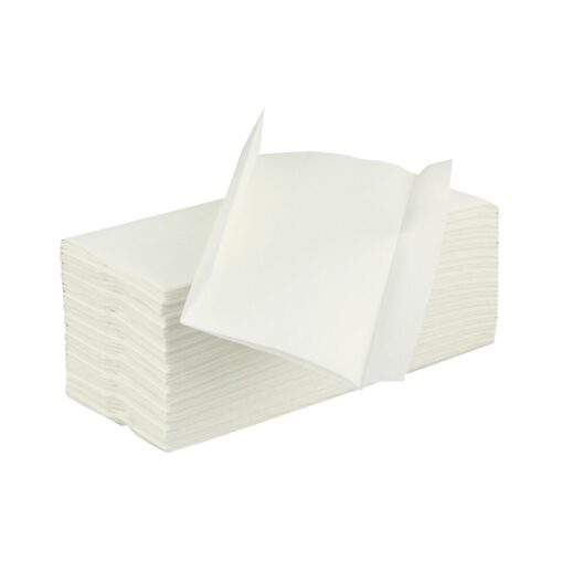 Falthandtuch Paperdi, 2-lagig, hochweiß, Zellstoff, C-Falz, 23x31cm, 3600 Tücher (Art. 90480-1) – Bild 4