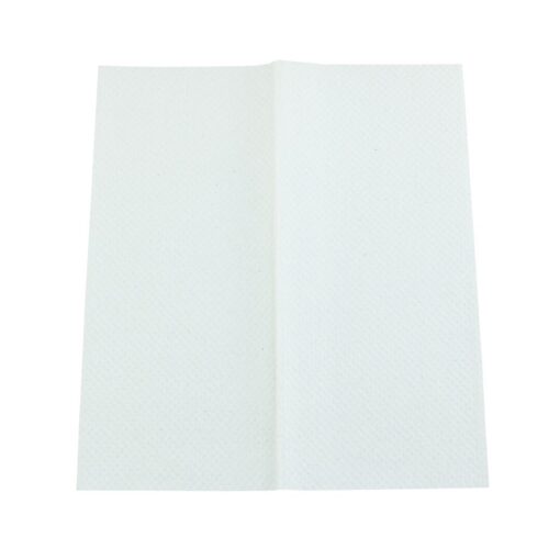 Falthandtuch Huchtemeier, 2-lagig, weiß, V-Falz, 23x21 cm, 3200 Tücher (Art. 90488-1) – Bild 6