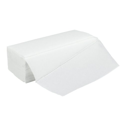Falthandtuch Paperdi, 2-lagig, hochweiß, Zellstoff, V-Falz, 25x21cm, 3150 Tücher (Art. 90488-2) – Bild 4