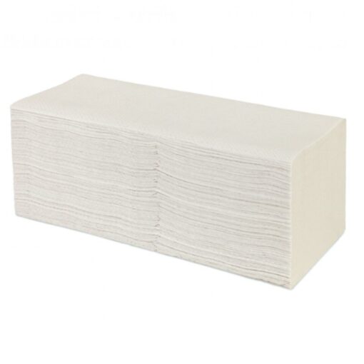 Falthandtücher Green Hygiene Frieda, 2-lagig, hochweiß, Recyclingpapier (RC), V-Falz, 25x23 cm, 4000 Tücher (Art. 90498) – Bild 4