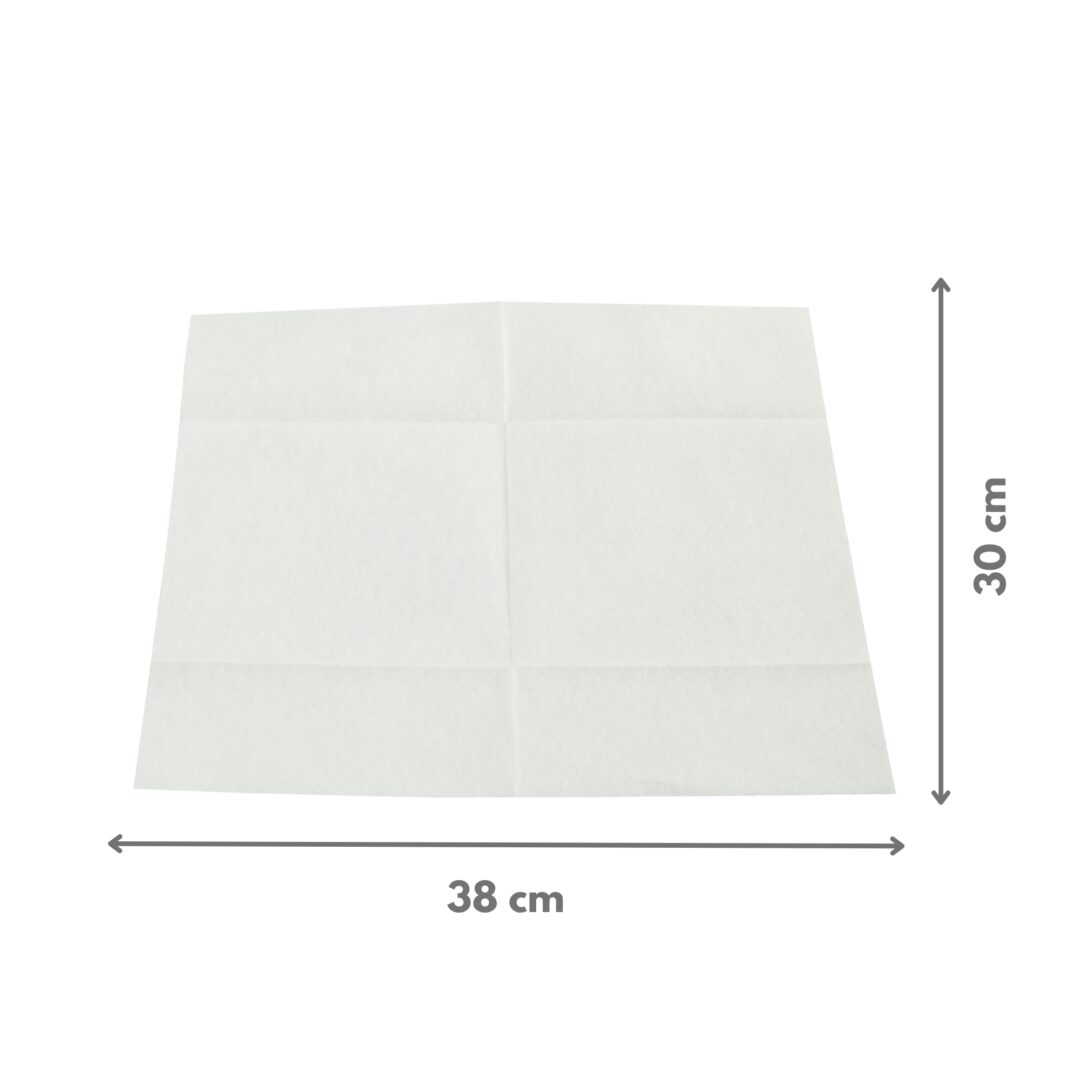 Brotex® Mars 60, Airlaid Wischtücher, glatte Oberfläche, weiß, Zellstoff, 30x38 cm, 25 Tücher (30176-1) – Bild 4