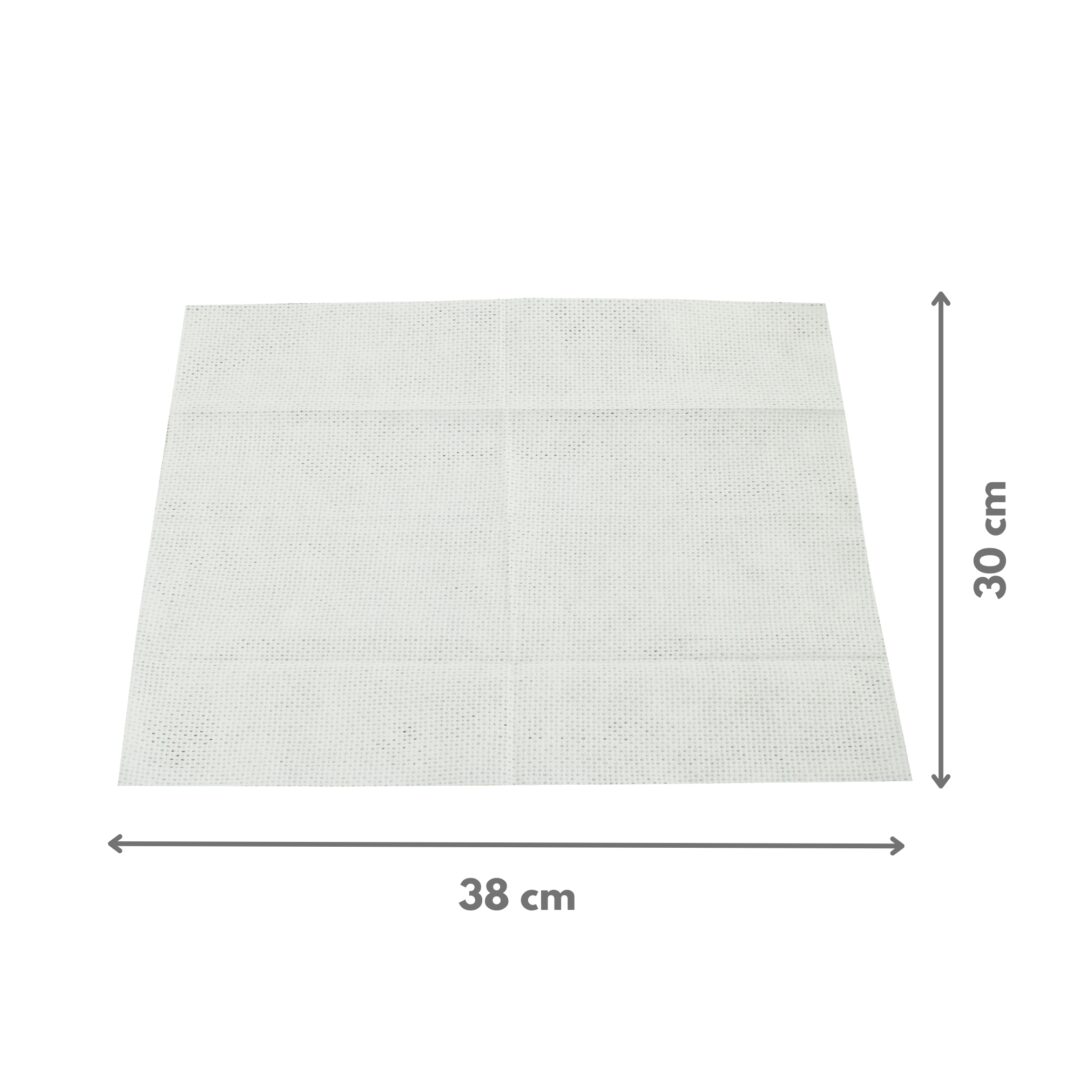 NOWOLIN® Extra 65, Universaltücher mit Lochstruktur, weiß, Viskose, 30x38 cm, 25 Tücher (31003-1) – Bild 4