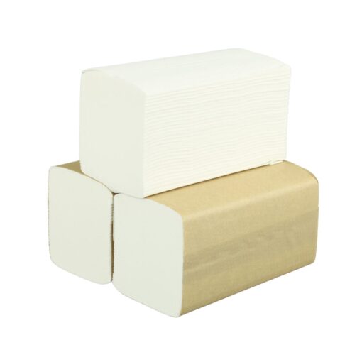 Falthandtuch Brod® Lux Premium, 3-lagig, weiß, W-Falz, 21x32 cm, 2.500 Tücher (Art. 90513) – Bild 3