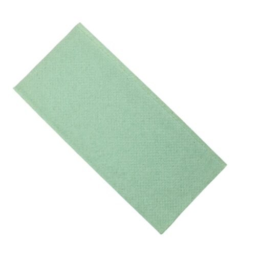 Falthandtuch Huchtemeier, 1-lagig, grün, Recyclingpapier (RC), V-Falz, 25x23 cm, 5000 Tücher (Art. 90521N) – Bild 5