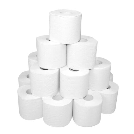 Toilettenpapier Paperdi, 3-lagig, hochweiß, Zellstoff, 250 Blatt, 8x8=64 Rollen (Art. 90631N-2) – Bild 8