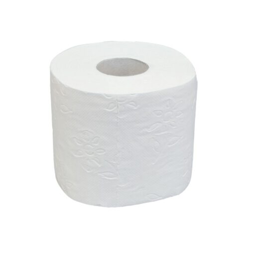 Toilettenpapier Katrin 250, 3-lagig, weiß, Recyclingpapier (RC), 250 Blatt, 6x8=48 Rollen (Art. 90638-S) – Bild 3