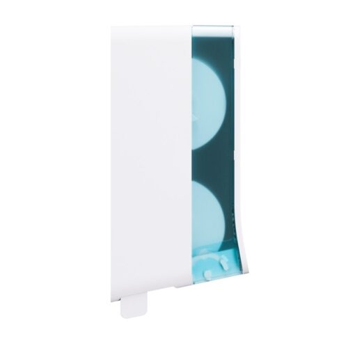 Toilettenpapierspender Satino System, weiß, Kunststoff, JT3-kompatibel, (Art. 90913) – Bild 3