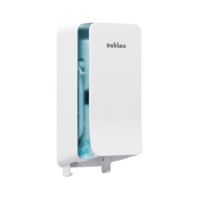Toilettenpapierspender Satino System, weiß, Kunststoff, JT3-kompatibel, (Art. 90913)
