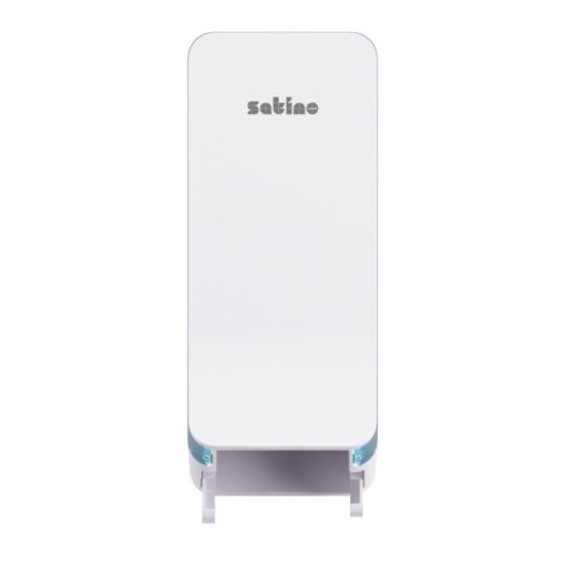 Toilettenpapierspender Satino System, weiß, Kunststoff, JT3-kompatibel, (Art. 90913) – Bild 2