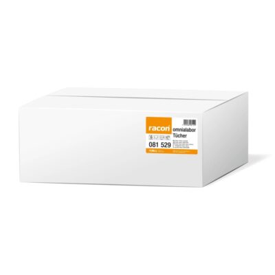 Falthandtuch celtex® OMNIA LABOR, 2-lagig, weiß, Zellstoff, V-Falz, 25x30 cm, 2000 Tücher (Art. 90708)
