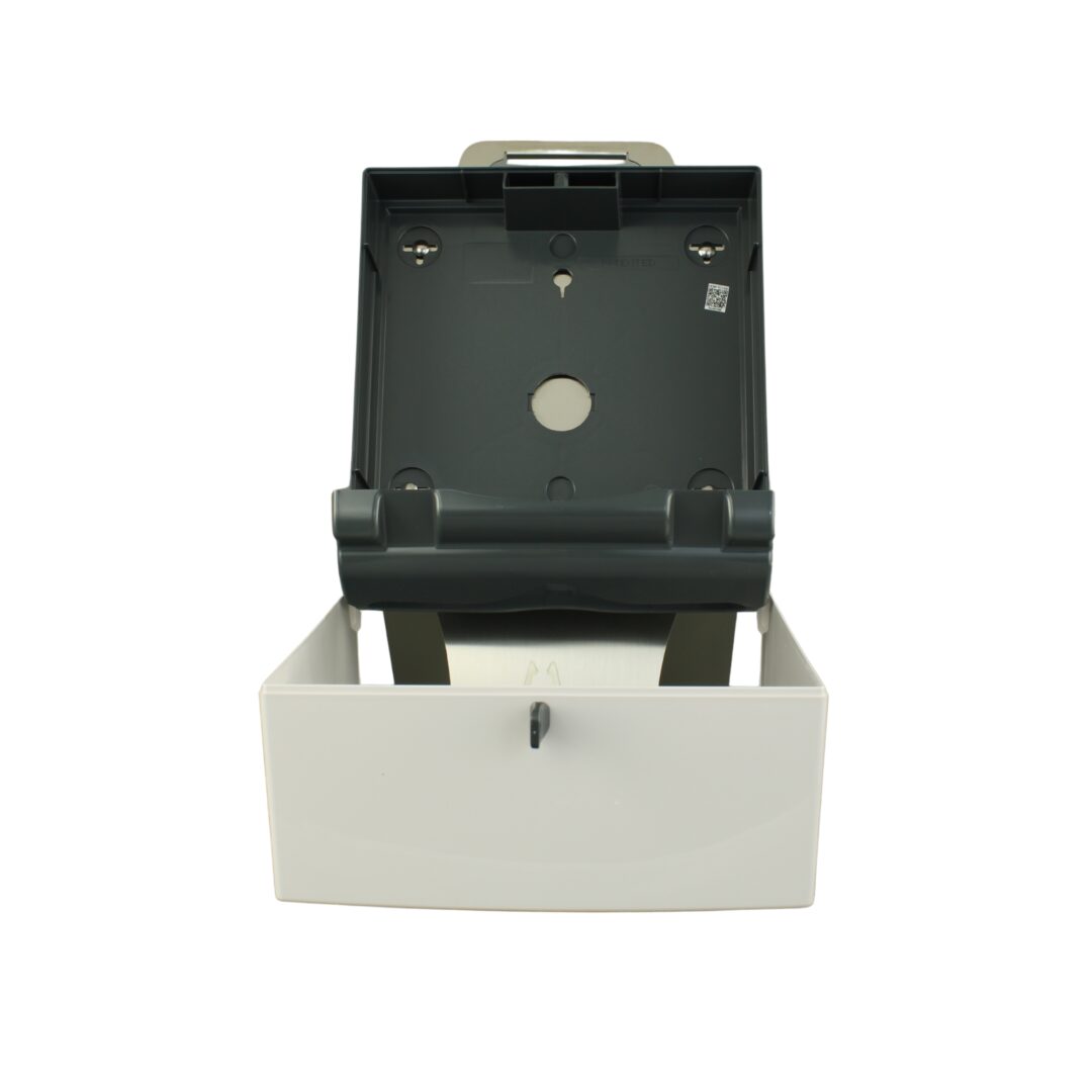 Falthandtuchspender celtex® OMNIA LABOR, weiß, Kunststoff (Art. 90854) – Bild 4