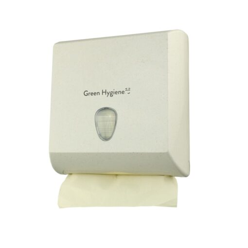 Falthandtuchspender "Hochstapler" Green Hygiene, weiß-meliert, Kunststoff (Art. 90870) – Bild 2