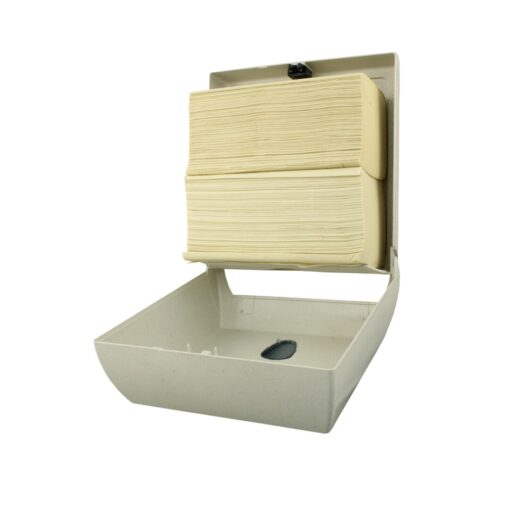 Falthandtuchspender "Hochstapler" Green Hygiene, weiß-meliert, Kunststoff (Art. 90870) – Bild 4