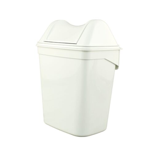 Hygiene Abfallbehälter racon® rubby, 8 Liter, weiß, Kunststoff (Art. 90958)