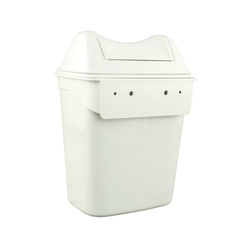 Hygiene Abfallbehälter racon® rubby, 8 Liter, weiß, Kunststoff (Art. 90958) – Bild 3