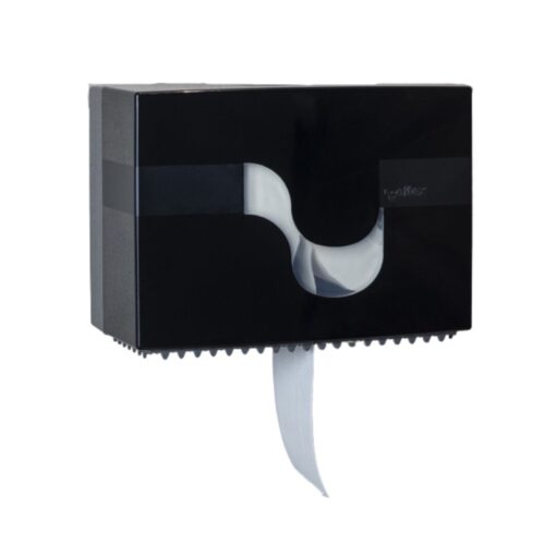 Toilettenpapierspender Celtex, Megamini, schwarz, Kunststoff (Art. 90881) – Bild 2