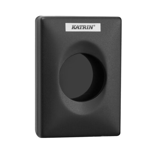 Hygienebeutelspender Katrin, schwarz, Kunststoff (Art. 90896)