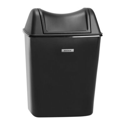 Hygiene Abfallbehälter Katrin 8 Liter, schwarz, Kunststoff (Art. 90898)