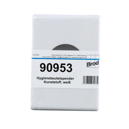 Hygienebeutelspender, weiß Kunststoff (Art. 90953) – Bild 5